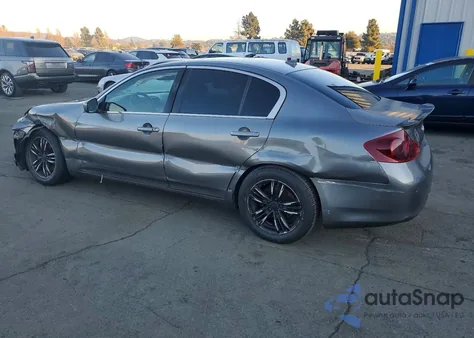2010 Infiniti G37 Base from USA, damaged, VIN JN1CV6AP7AM401829